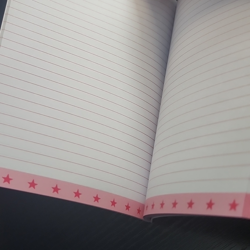 Pink Cowboy Hat Pattern Notebook - Picture 2 of 5